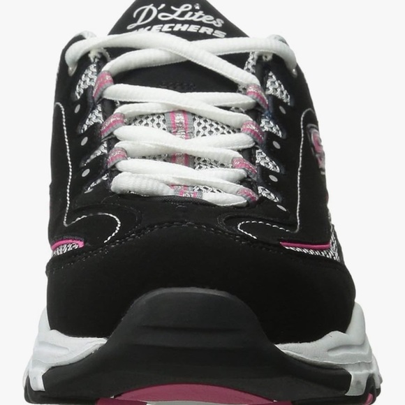 Skechers Women's D'Lites-Life Saver Memory Foam Lace-up Sneaker - Picture 7 of 8